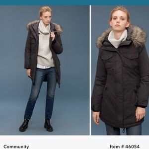 Community by Aritzia Black Down Parka